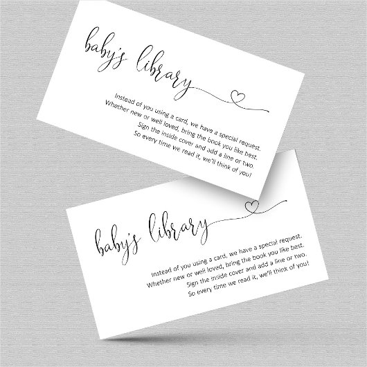 Demande de réservation - Invitation Baby shower