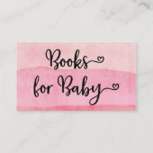 Demande de réservation Invitation Baby shower fill (Dos)