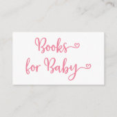 Demande de réservation Invitation Baby shower fill (Dos)