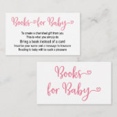 Demande de réservation Invitation Baby shower fill (Devant / Derrière)