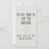 Demande de témoin | Invitation témoin de mariage (Devant)