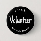 Demande-moi un badge de volontariat (Devant)