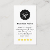 Demande simple d'examen Google - Carte de visite (Dos)