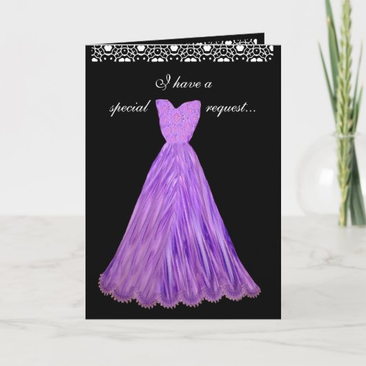 DEMANDE SPÉCIALE - Faire-part de mariage PURPLE Go (Devant)