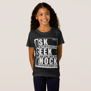 demander chercher frapper T-Shirt