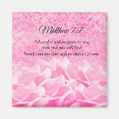 Demander Knoek Scripture Verse Magnet (Devant)