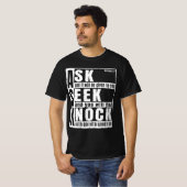 Demander le T-shirt knock (Devant entier)