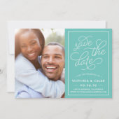 Demander romantique Photo Enregistrer la carte Dat (Devant)
