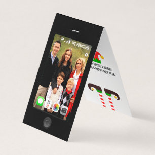 Demandez à votre selfie une jolie photo de Noël