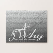 Demandez, cherchez, frappez le puzzle chrétien (Horizontal)