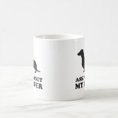 Demandez-Moi À Propos De Ma Mug De Café Wiener (Centre)