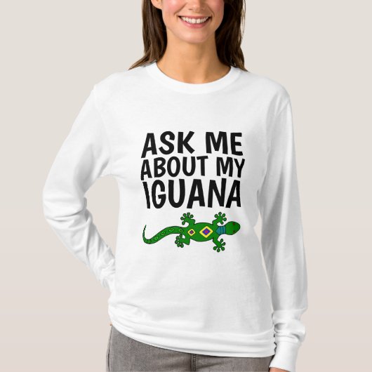 DEMANDEZ-MOI DES T-shirts IGUANA (Devant)