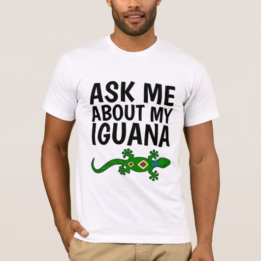 DEMANDEZ-MOI DES T-shirts IGUANA (Devant)