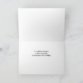 Demandez-vous à être mon témoin Invitation Mariage (Intérieur)