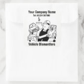 Démantseurs de véhicules Autocollants commerciaux (Sac)