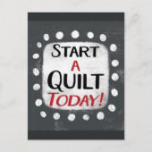 Démarrer Une Carte Postale Quilt Today (Devant)