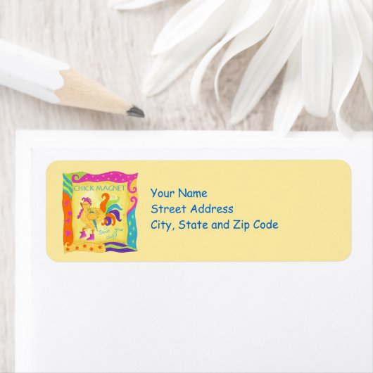 Démarrez votre Étiquette de adresse d'aimant pour (En situation)