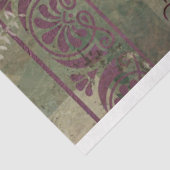 Demask Floral Shabby Chic textuur effect patroon Tissuepapier (Detail)