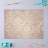 demask, script gold en roze distantieert zich tissuepapier (Craft)