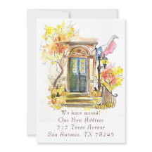 Déménagement au Texas Faire-part