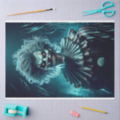 Demente enge griezelige clown decoupage papier (Craft)
