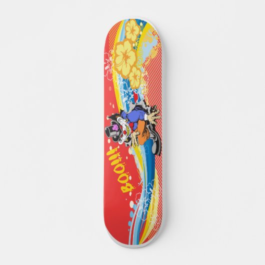 Demented Clown Skateboard (Voorkant)