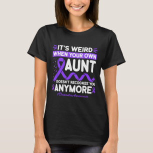 Dementie Rare Tante Herkent Geheugen Heime Niet T-shirt