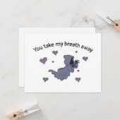 Dementor Liefdeskaart Kaart (Voorkant / Achterkant in situ)