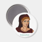 Demeter - Griekse godin magnet Magneet (Voorkant / Achterkant)