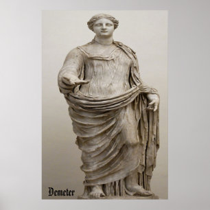 Demeter / Griekse godin / Poster
