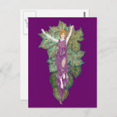 Demeter moeder-godin briefkaart (Voorkant / Achterkant)