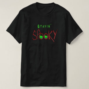 Demeurer Éffrayant - Éffrayant T-shirt Halloween O