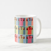 Demi de biscuit de demi d'homme - tasse partie de (Devant droit)