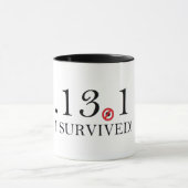 Demi de marathon charrient la tasse (Centre)