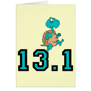 Demi de marathon de tortue drôle