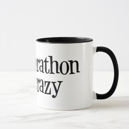 demi de tasse folle de demi de marathon (Droite)