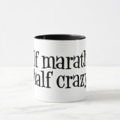 demi de tasse folle de demi de marathon (Centre)