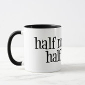 demi de tasse folle de demi de marathon (Gauche)
