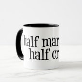 demi de tasse folle de demi de marathon (Devant gauche)