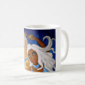 Demi d'enveloppe de bleus de ventre de tasse Arabe (Devant droit)