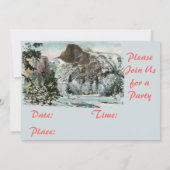 Demi-Dôme, Invitation du Parti Yosemite (Dos)