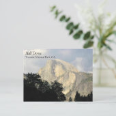 Demi-Dôme, Parc national Yosemite, carte postale C (Debout devant)