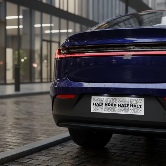 Demi-Hood Demi-Holy Bumper Sticker