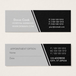 Demi-incliné professionnel minimal noir