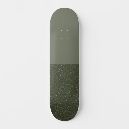 Demi-Matte, demi-texturé Moss Green Skateboard (Recto)