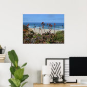 Demi-Moon Bay & Aloe Vera Poster de plage privée (Bureau à domicile)