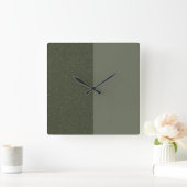 Demi-Moss Green Wall Horloge (Maison)
