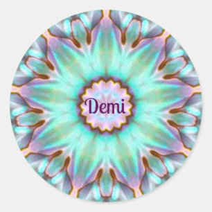 DEMI ~ Personalized Paua Shell Sticker ~