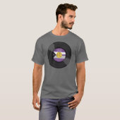 Demi Records Demisexual Pride T-shirt (Voorkant volledig)