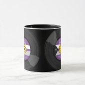 Demi Records Demisexual Pride Vinyl LGBTQ Mok (Midden)